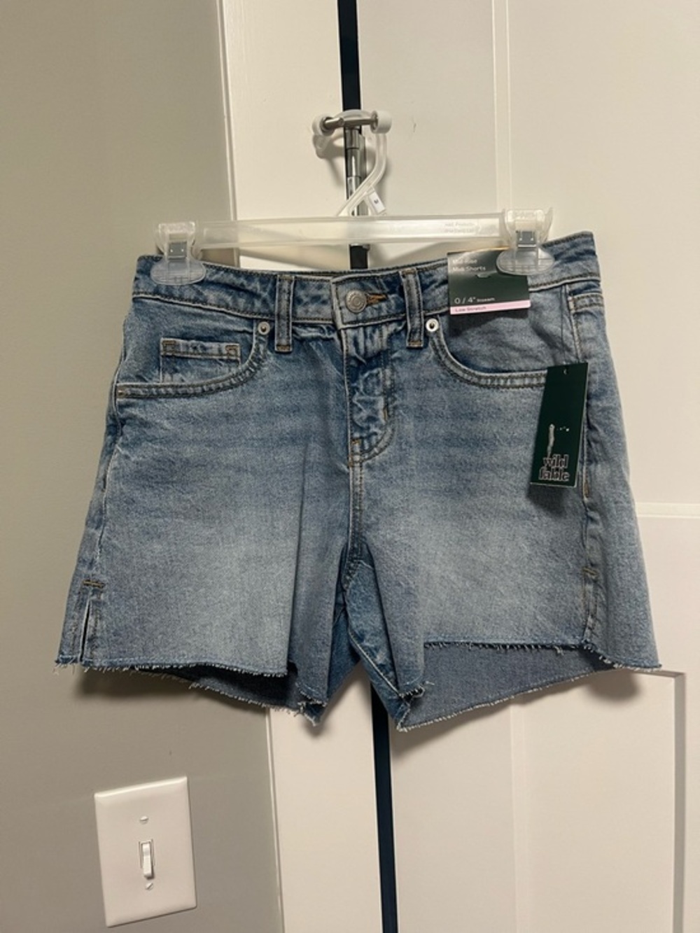 wild fable Light Blue Denim Cutoff Shorts